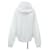 Sudadera de algodón Prada Blanco  - vista 2