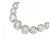 Autre Marque Collana in platino Pt900 e diamanti Argento - vista 3