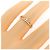 Autre Marque Anello ete K10 Oro Rosa e Diamante - vista 5