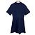 Autre Marque ADEAM Jacquard-Kleid Blau Marineblau - Ansicht 4