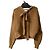 Autre Marque ADEAM Strickjacke mit Bändern Braun - Ansicht 2