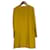 Autre Marque Abrigo Chesty sin cuello Amarillo - vista 2