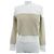 Top Chanel LOOK21 Blanco Dorado