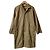 Autre Marque Abrigo de primavera beautiful people Back Logo Spring Overcoat Coat Castaño