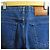 Pantaloni in denim stretch con ricamo di fiori e farfalle Gucci Blu - vista 5