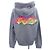 Louis Vuitton 3DLV Graffiti Bestickter Hoodie Braun - Ansicht 2