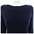 Chanel Kleid Kaschmir-Mischung Blau Marineblau - Ansicht 5