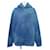 Louis Vuitton Kapuzenpullover mit Allover-Print Blau  - Ansicht 1