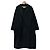 Autre Marque PAR ICI Casaco Long Oversize Preto