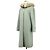 Autre Marque FOXEY Blue Moon Cashmere Fox Fur Coat Brown Light blue - view 3