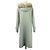 Autre Marque FOXEY Blue Moon Cashmere Fox Fur Coat Brown Light blue - view 5