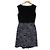 Autre Marque Chesty Bijou Tweed Kleid Schwarz Weiß Marineblau - Ansicht 2