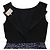 Autre Marque Chesty Bijou Tweed Kleid Schwarz Weiß Marineblau - Ansicht 3