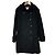 Autre Marque URBAN RESEARCH DOORS Long Coat 2way con cuello de chal Negro