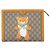 Gucci Clutch GG Supreme Kai Collaboration Edizione Limitata Arancione