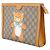 Gucci Clutch GG Supreme Kai Collaboration Edizione Limitata Arancione - vista 2