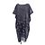 Autre Marque Vestido Pleats Please A-POC Negro Blanco
