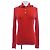 Chanel LOOK60 Punto de cachemira Roja