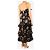 Zimmermann Schwarzes geblümtes Stufen-Sommerkleid - Größe UK 10 - Ansicht 2