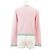 Cárdigan de punto de cachemira CHANEL P76463 Rosa - vista 8