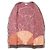 Cardigã longo de lã, nylon e rayon RED VALENTINO Marrom - vista 8