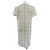 Hermès Hermes Bolduc Kleid Braun Beige Gelb - Ansicht 2