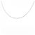 Autre Marque Collana in oro bianco 750 Argento