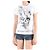 Alexander Mcqueen T-Shirt mit Kurzarm und Logo-Print Weiß QZABT