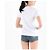 Alexander Mcqueen T-Shirt mit Kurzarm und Logo-Print Weiß QZABT - Ansicht 2