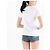 Alexander Mcqueen T-Shirt mit Kurzarm und Logo-Print Weiß QZABT - Ansicht 7