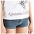 Alexander Mcqueen T-Shirt mit Kurzarm und Logo-Print Weiß QZABT - Ansicht 8