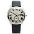 Cartier Reloj Drive Large para hombre en acero Azul