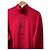 Camiseta de cuello alto de algodón con logo multi Balenciaga Roja - vista 2