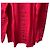 Camiseta de cuello alto de algodón con logo multi Balenciaga Roja - vista 3