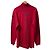 Camiseta de cuello alto de algodón con logo multi Balenciaga Roja - vista 4