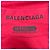 Camiseta de cuello alto de algodón con logo multi Balenciaga Roja - vista 5