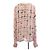 Top de georgette de seda Chanel Rosa - vista 2