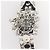 Collana Miu Miu con strass e perle finte Argento - vista 10