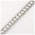 Collana Miu Miu con strass e perle finte Argento - vista 4