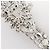 Collana Miu Miu con strass e perle finte Argento - vista 7