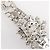 Collana Miu Miu con strass e perle finte Argento - vista 8