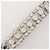 Collana Miu Miu con strass e perle finte Argento - vista 9