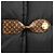 Doudoune en agneau monogramme Louis Vuitton Noir - vue 3