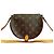 Sac à bandoulière Louis Vuitton Tambourin Monogram en cuir Marron