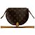 Sac à bandoulière Louis Vuitton Tambourin Monogram en cuir Marron - vue 2