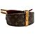 Sac à bandoulière Louis Vuitton Tambourin Monogram en cuir Marron - vue 8