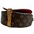 Sac à bandoulière Louis Vuitton Tambourin Monogram en cuir Marron - vue 9