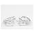 Orecchini Chanel Double Hoop Silver 925 Argento - vista 6