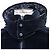 Chaqueta de plumón Moncler MAY de algodón de velours Azul Azul marino - vista 3
