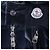 Chaqueta de plumón Moncler MAY de algodón de velours Azul Azul marino - vista 4